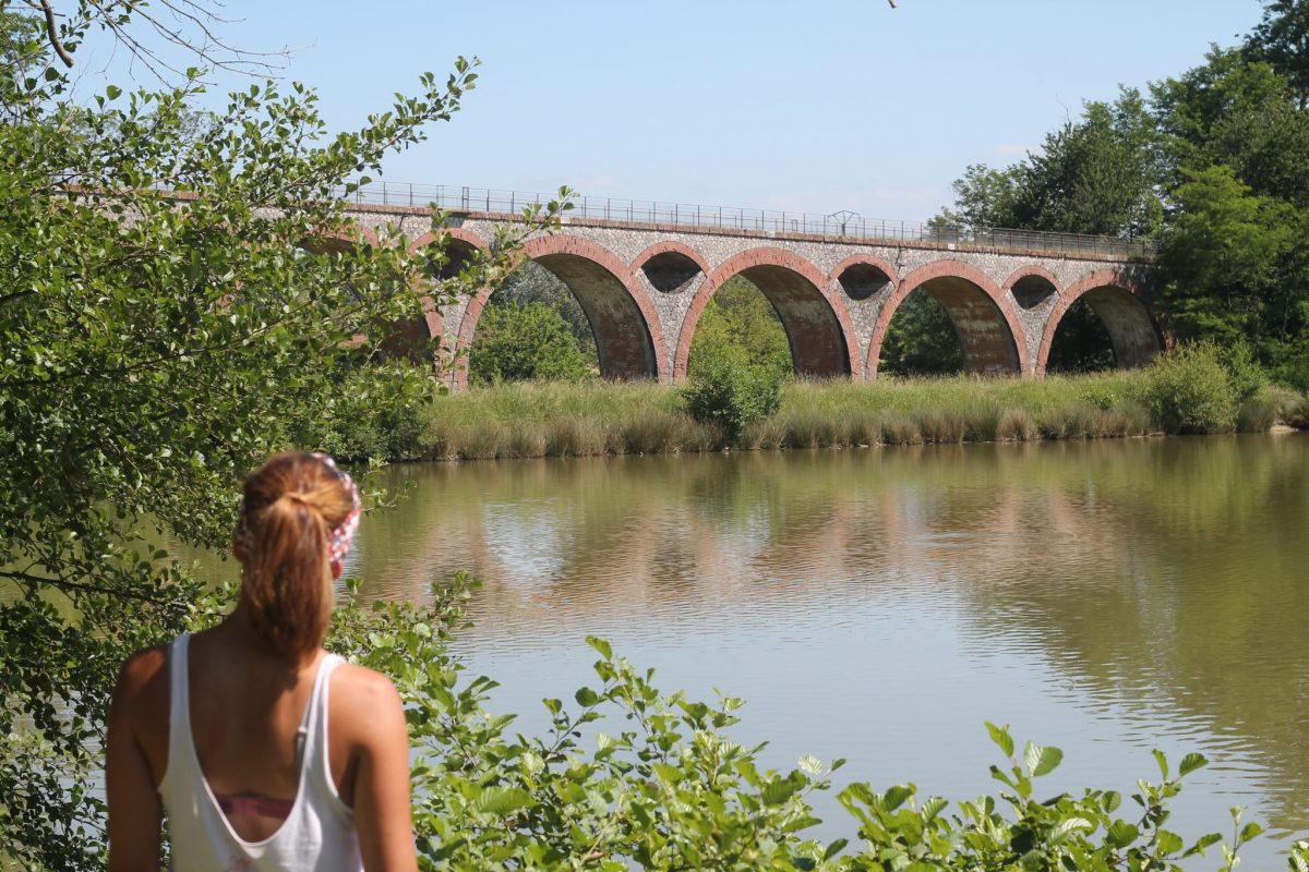 Viaduc et Lac de Boulogne sur Gesse