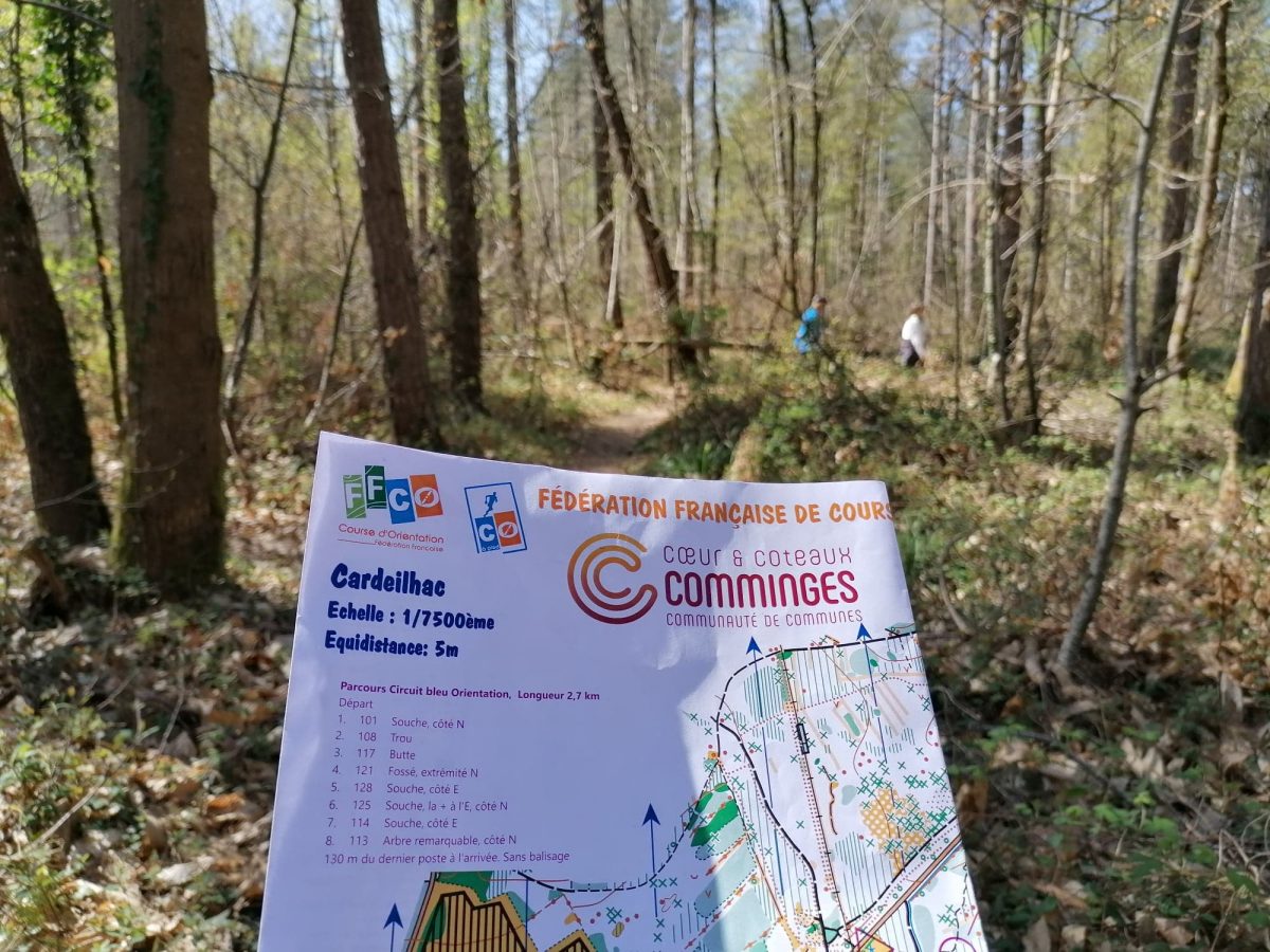 Parcours d'orientation, Saint Gaudens, parcours ludique, activité avec les enfants