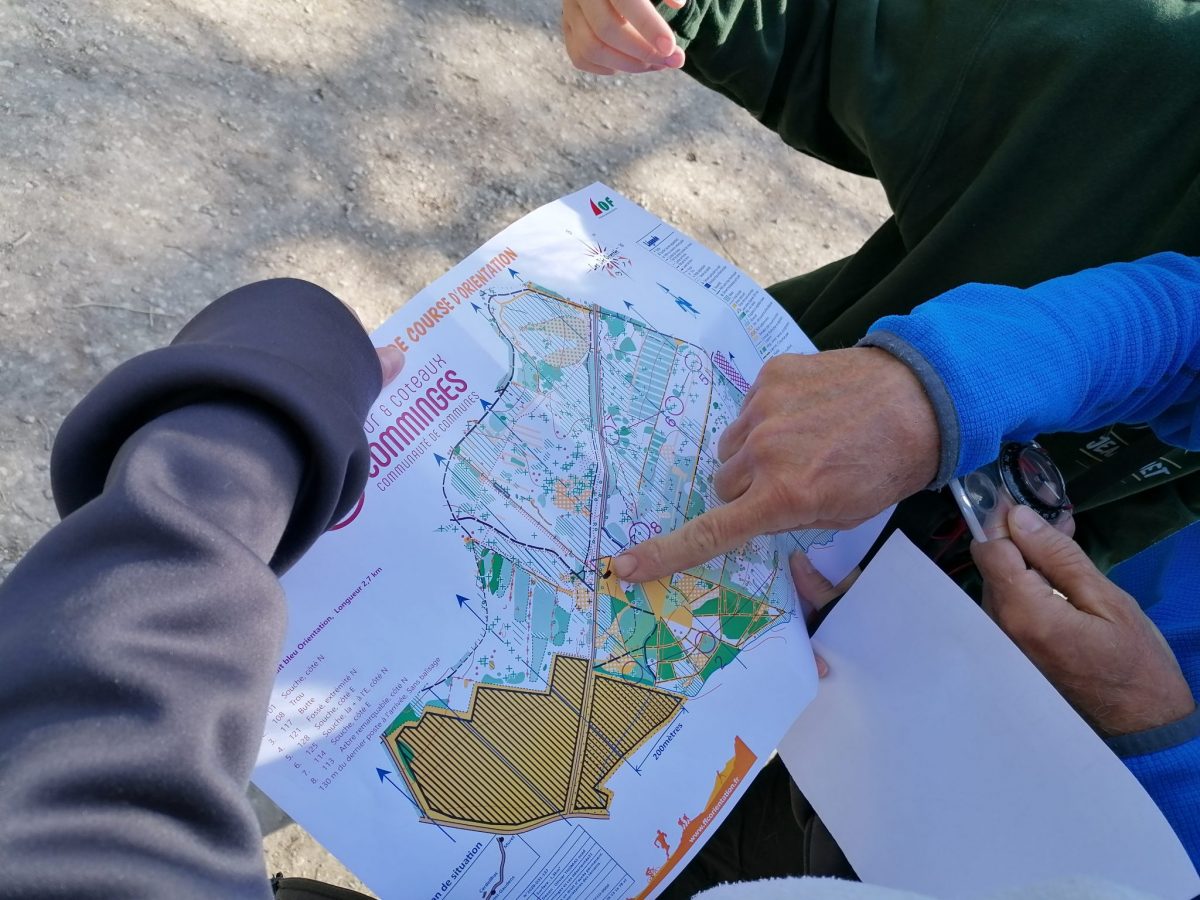 Parcours d'orientation, saint gaudens, comminges pyrénées