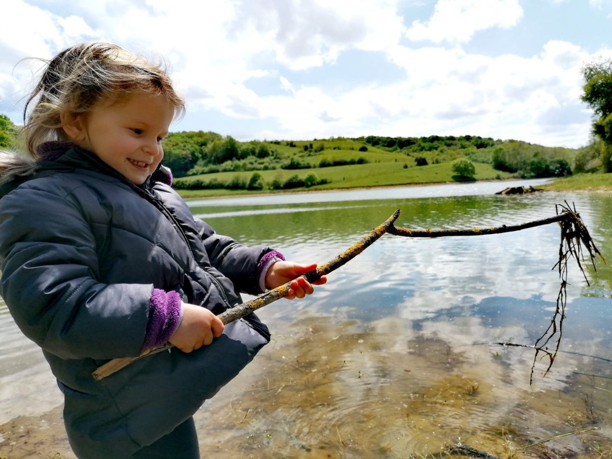 Lac de Fabas, balade en famille, Comminges Pyrénées