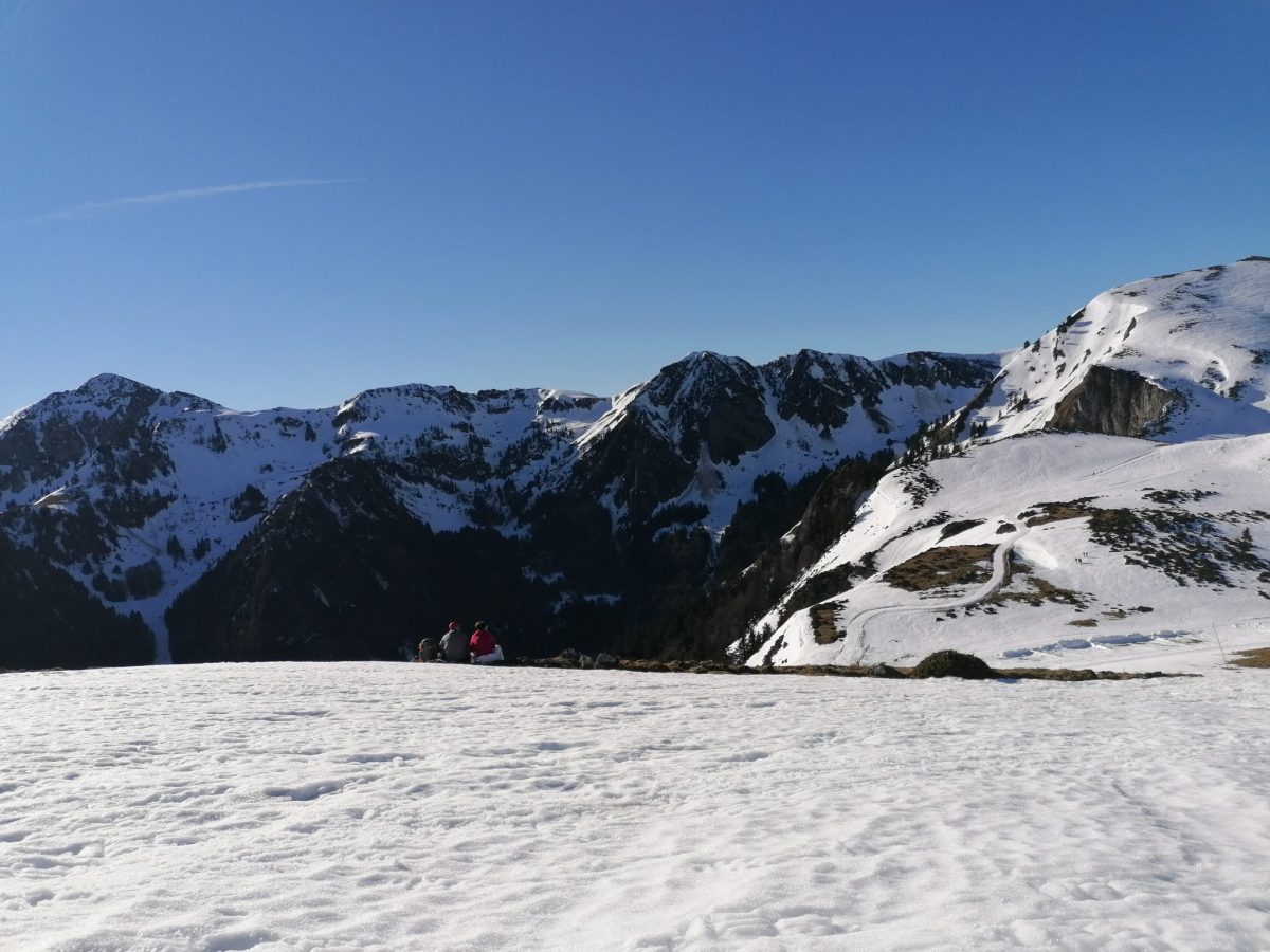 Vue sur la chaîne des Pyrénées