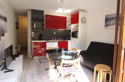 LUCHON EN RDC STUDIO CABINE POUR 2/3 PERS – PARKING – LL – LV – WIFI – SOUL28
